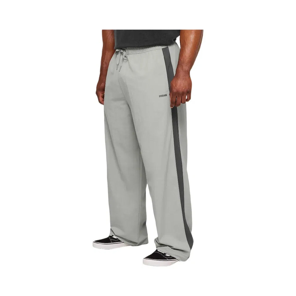 Gymshark Retro Collegiate Track Pants "Smokey Grey Onyx Grey"