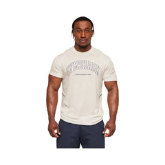 Gymshark Collegiate Tech T-Shirt Soft White