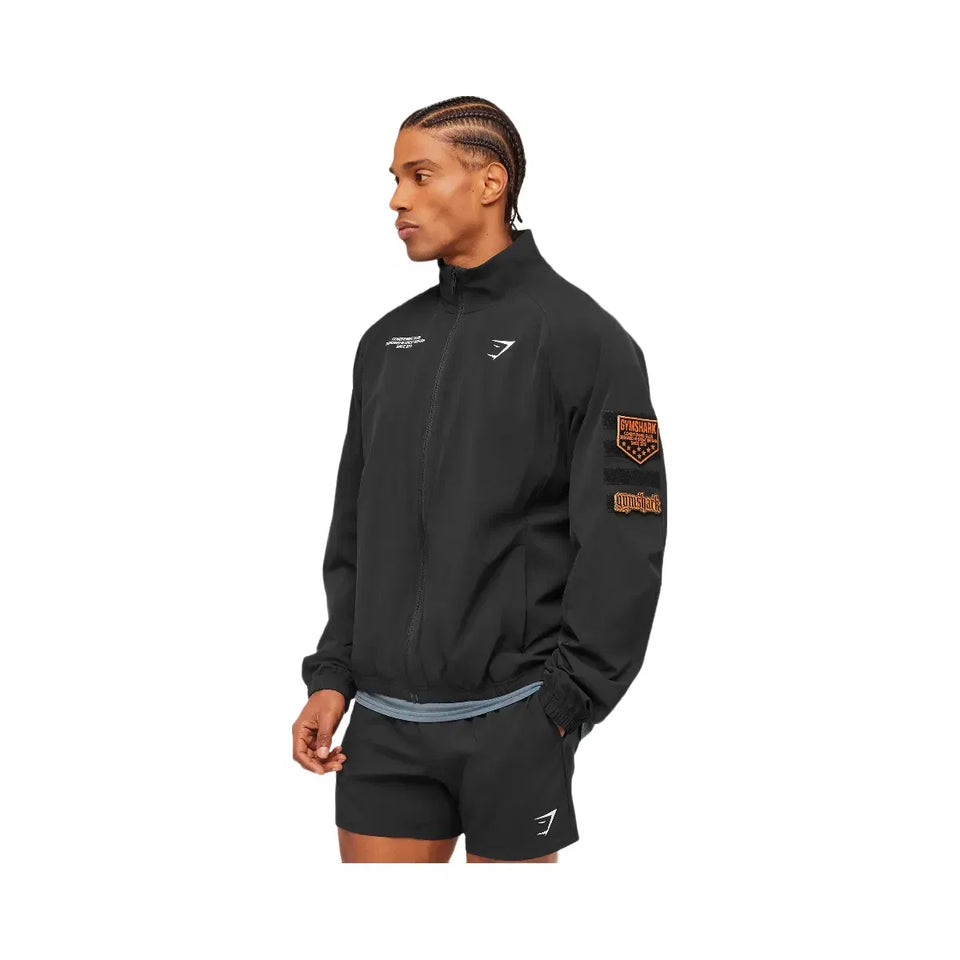 Gymshark Conditioning Club Track Patch Jacket Black