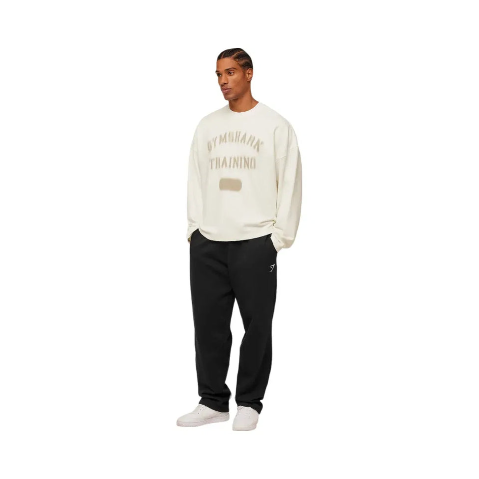 Gymshark Re-Rack Crew Neck Pullover Gs Soft White