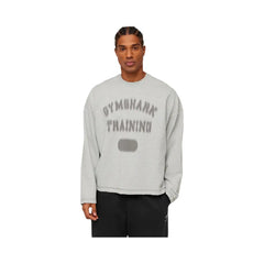 Gymshark Re-Rack Crew Neck Pullover Bros Soft Grey Marl