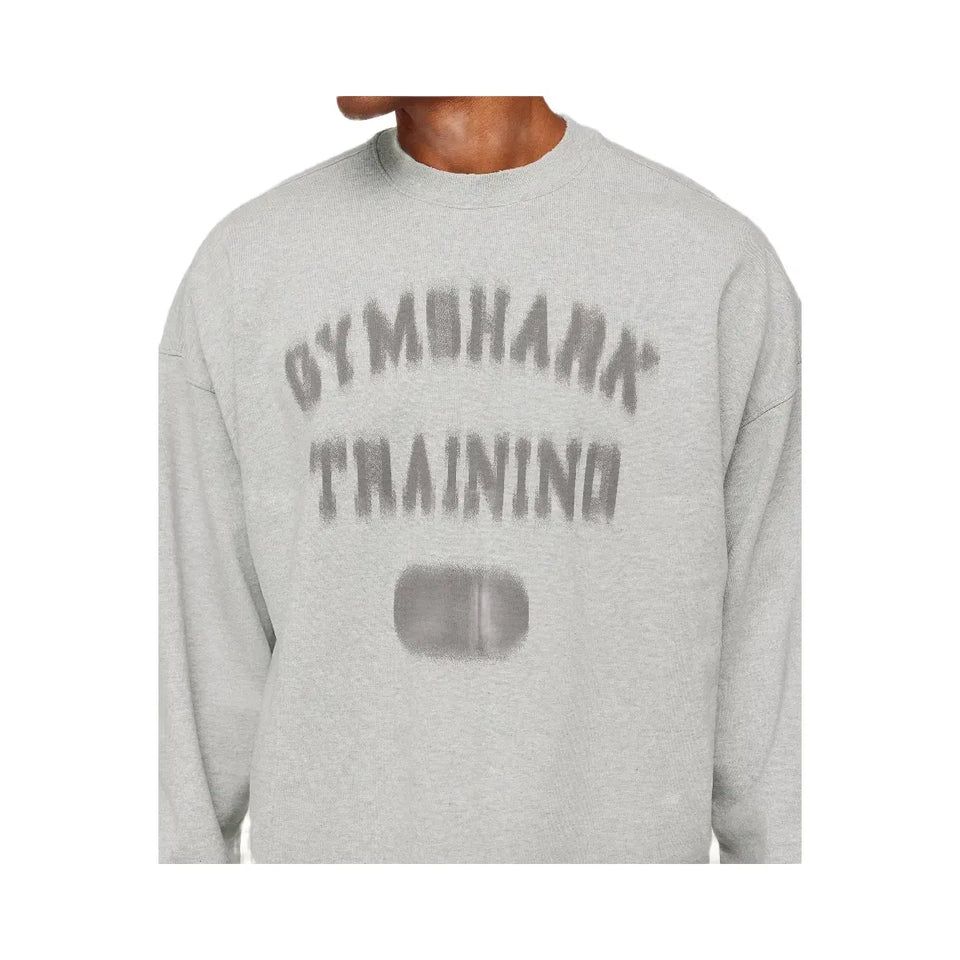 Gymshark Re-Rack Crew Neck Pullover Bros Soft Grey Marl