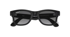 Ray Ban Meta Smart Glasses - Wayfarer Matte Black Graphite Lenses