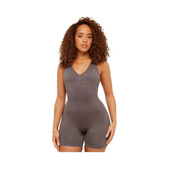 Gymshark Lift Seamless Strappy All in One "Cool Brown"