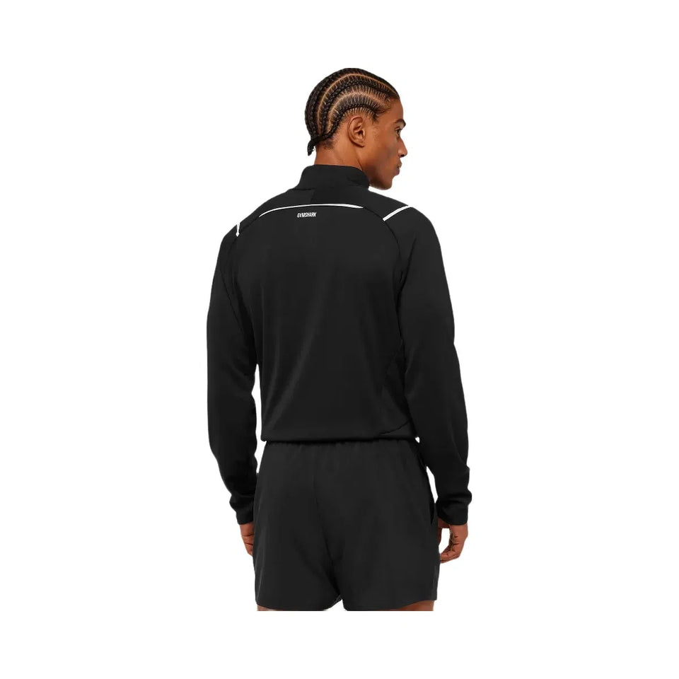 Gymshark Arrival Contrast 1/4 Zip Black
