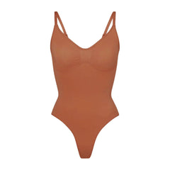 Skims Seamless Sculpt Thong Bodysuit Bronze