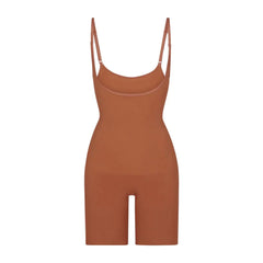 Skims Seamless Sculpt Open Bust Bodysuit Bronze