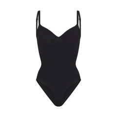 Skims Seamless Sculpt Brief Bodysuit Onyx