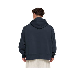Gymshark Retro Collegiate Graphic Hoodie Heavy Blue