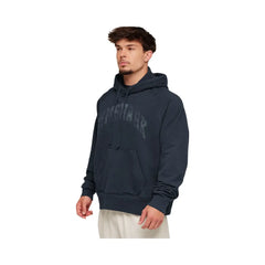 Gymshark Retro Collegiate Graphic Hoodie Heavy Blue