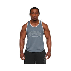 Gymshark Collegiate Tech Tank Iron Blue