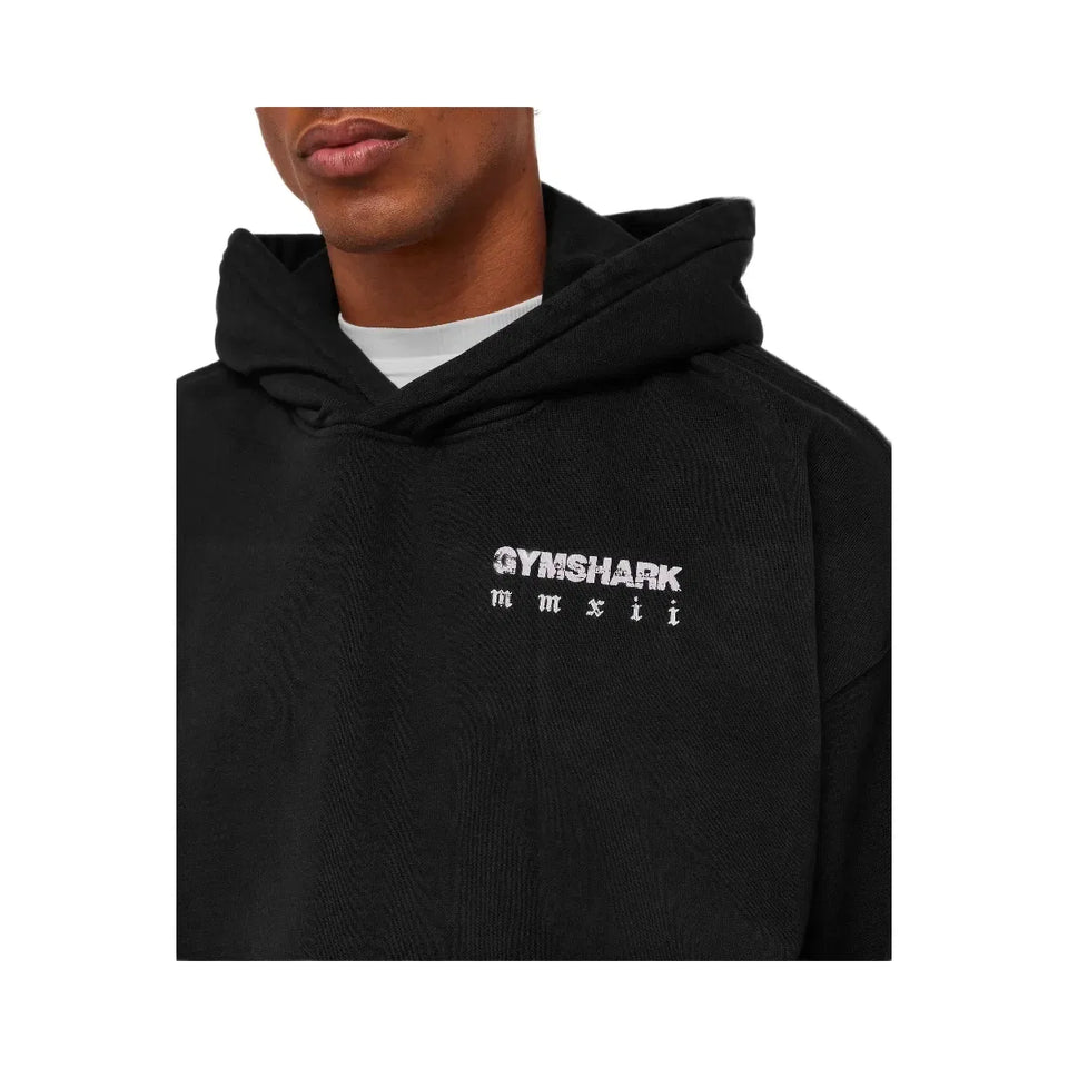 Gymshark Numerals Hoodie "Black"