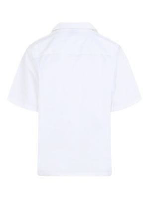 Casablanca logo-embroidered shirt