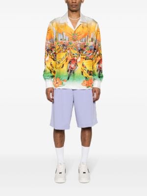 Casablanca Traffic silk shirt