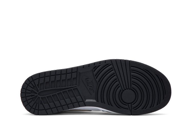 Air Jordan 1 Mid Patent SE Black Gold