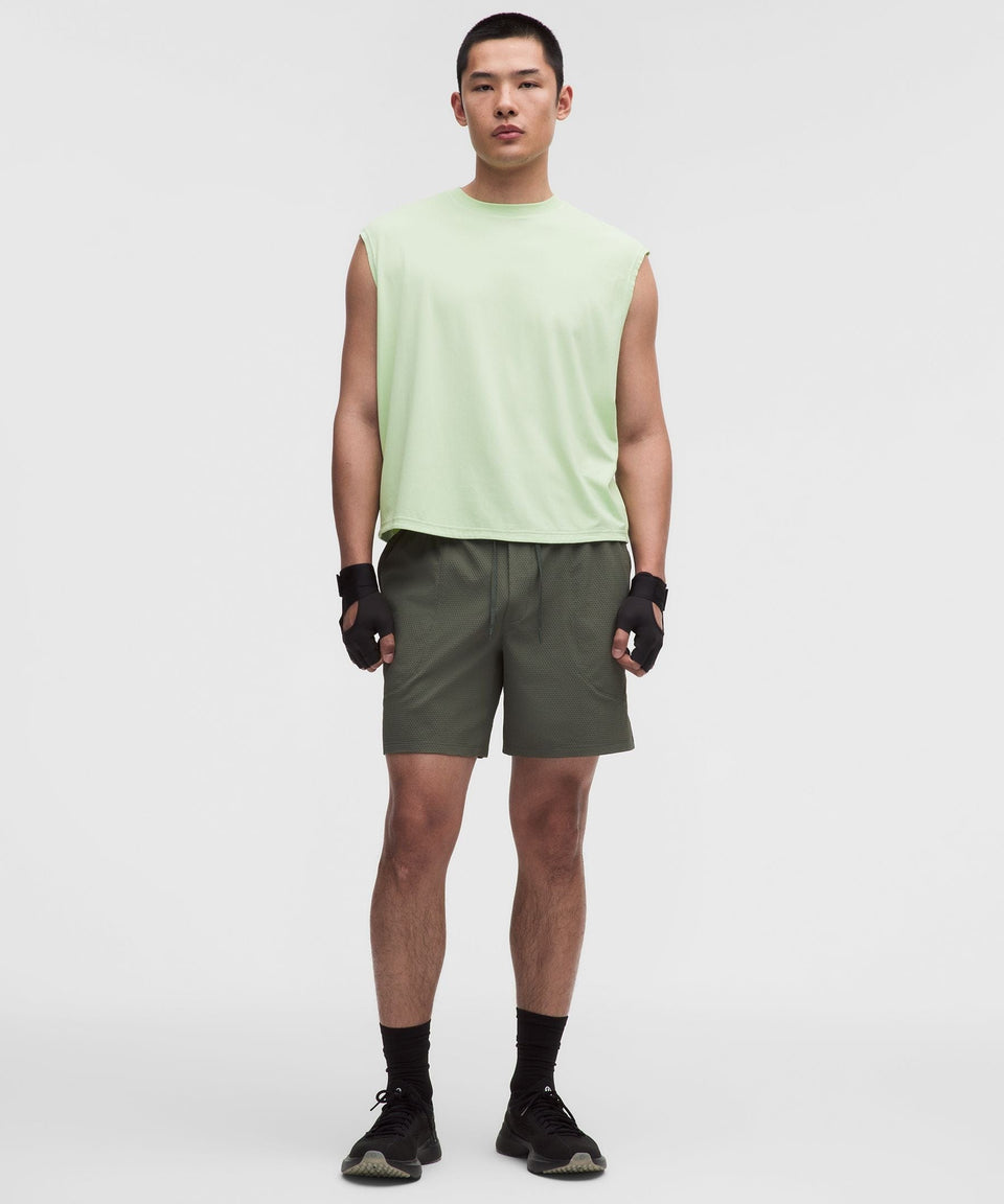 Lululemon EasySet Training Sleeveless Shorter *Wash