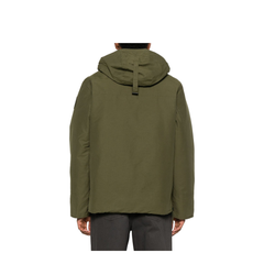Army Green Cotton Blend Maitland Down Jacket