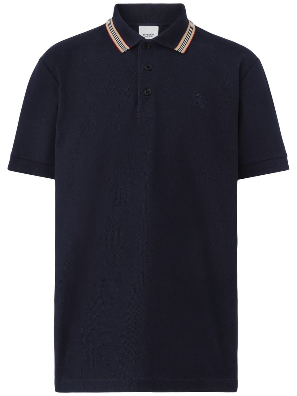 Burberry embroidered TB polo shirt
