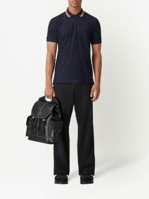 Burberry embroidered TB polo shirt