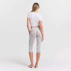 Stretch Lace Capri