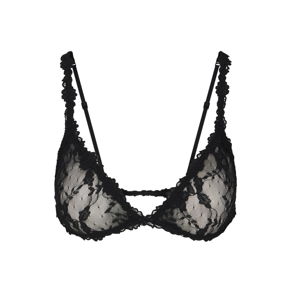 Stretch Lace Triangle Bralette