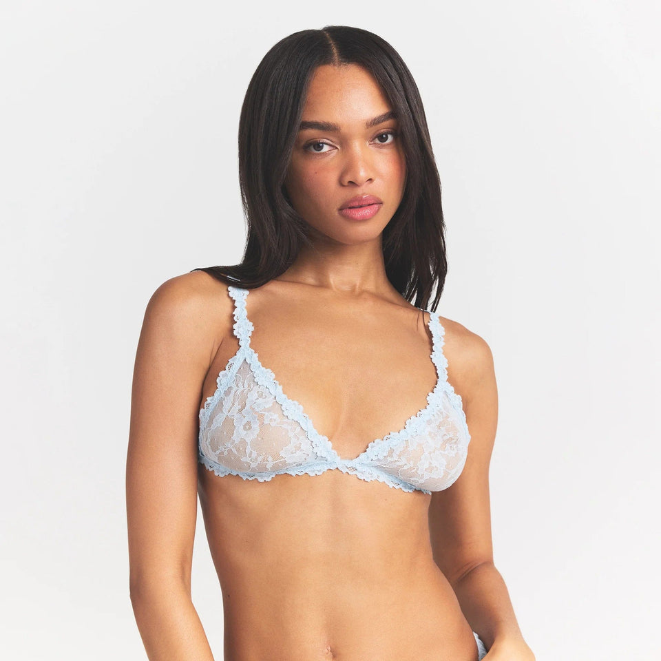 Stretch Lace Triangle Bralette