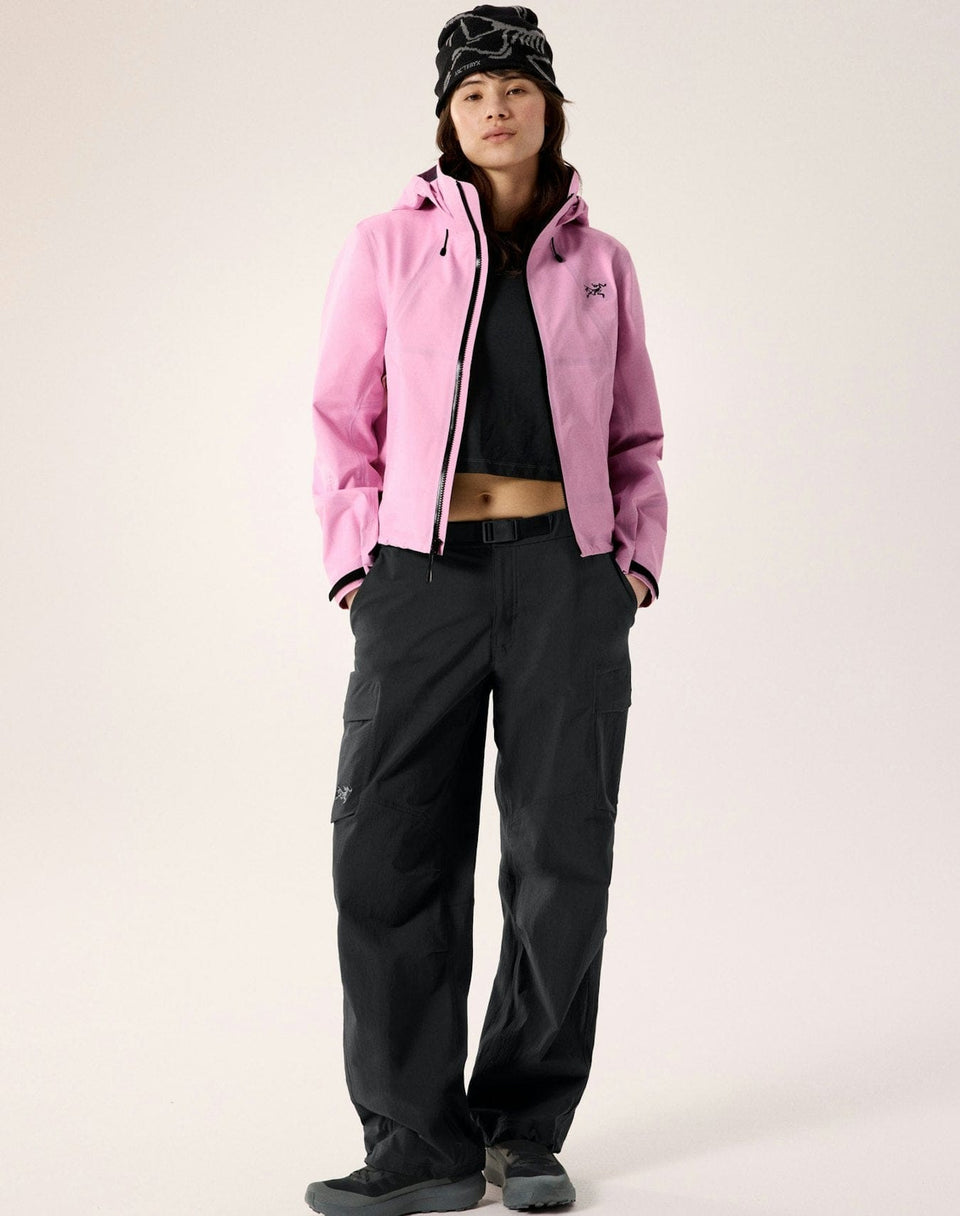 Arc'teryx Naya Cropped Jacket Women's Pineberry Black