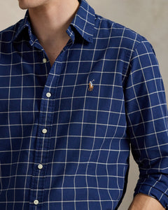 Ralph Lauren Classic Fit Windowpane Oxford Shirt