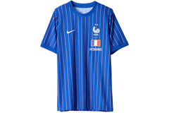 Nike x Jacquemus x France Pre Match Jersey Blue Stripe