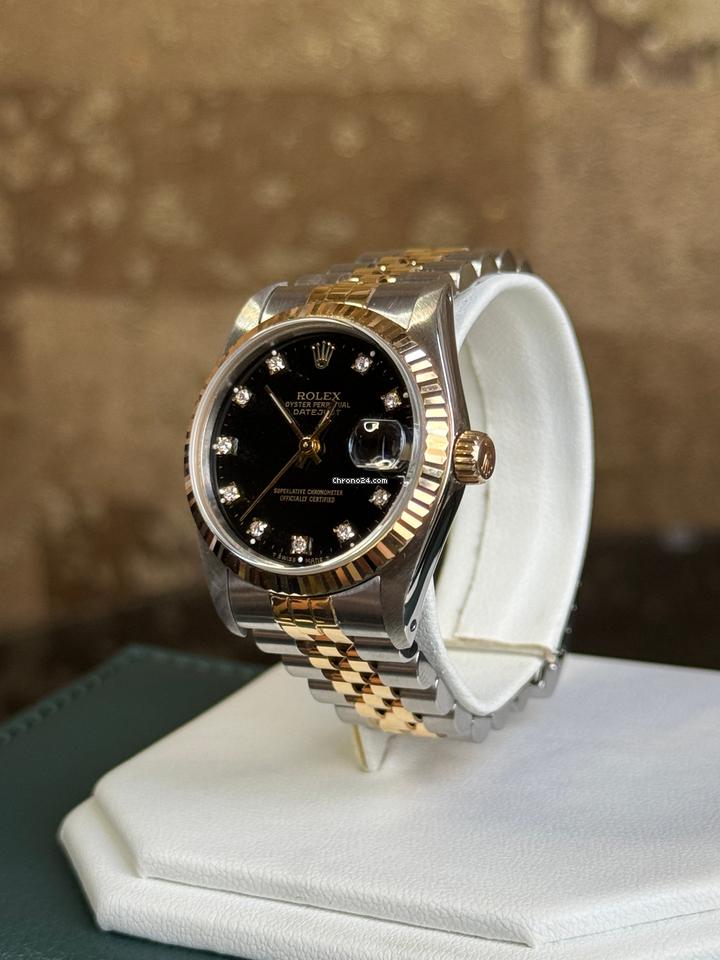 Rolex | Datejust | 68273 | Gold/Steel | 31 mm | Gold/Steel | Black | Automatic