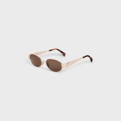 Celine Triomphe Metal 01 Sunglasses in Metal