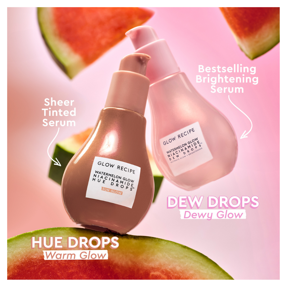 Watermelon Glow Niacinamide Hue Drops - Sun Glow