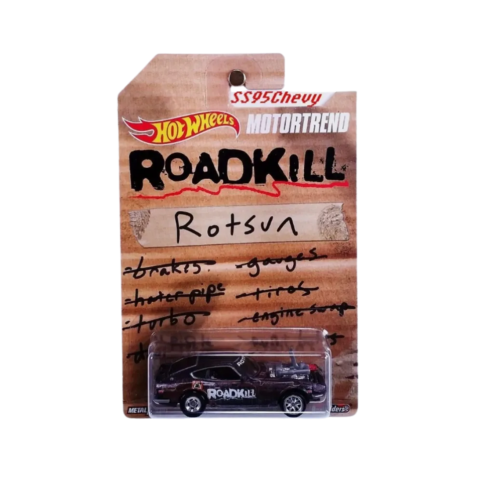 Hot Wheels Motortrend Roadkill Rotsun Custom '71 & Datsun 240Z Set