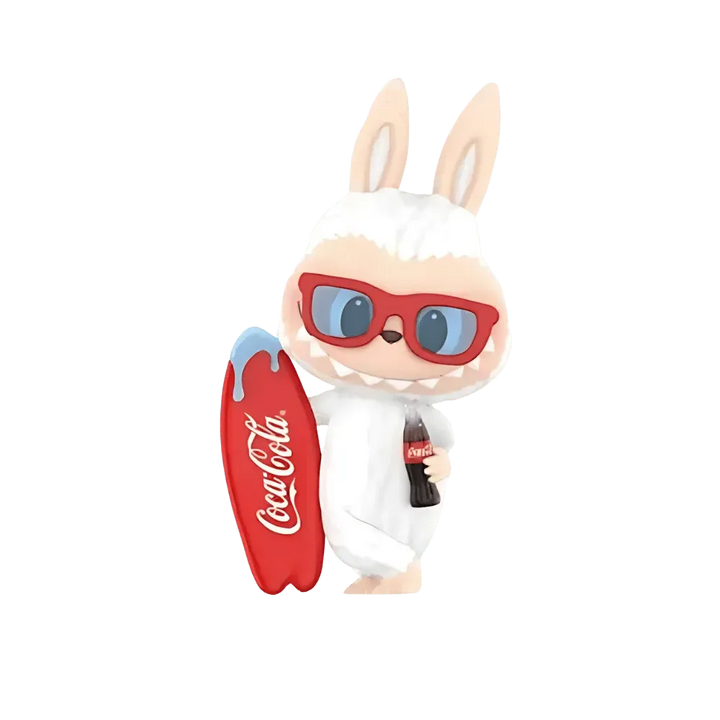 Pop Mart Labubu The Monsters Coca-Cola Series Surf with Me Figure