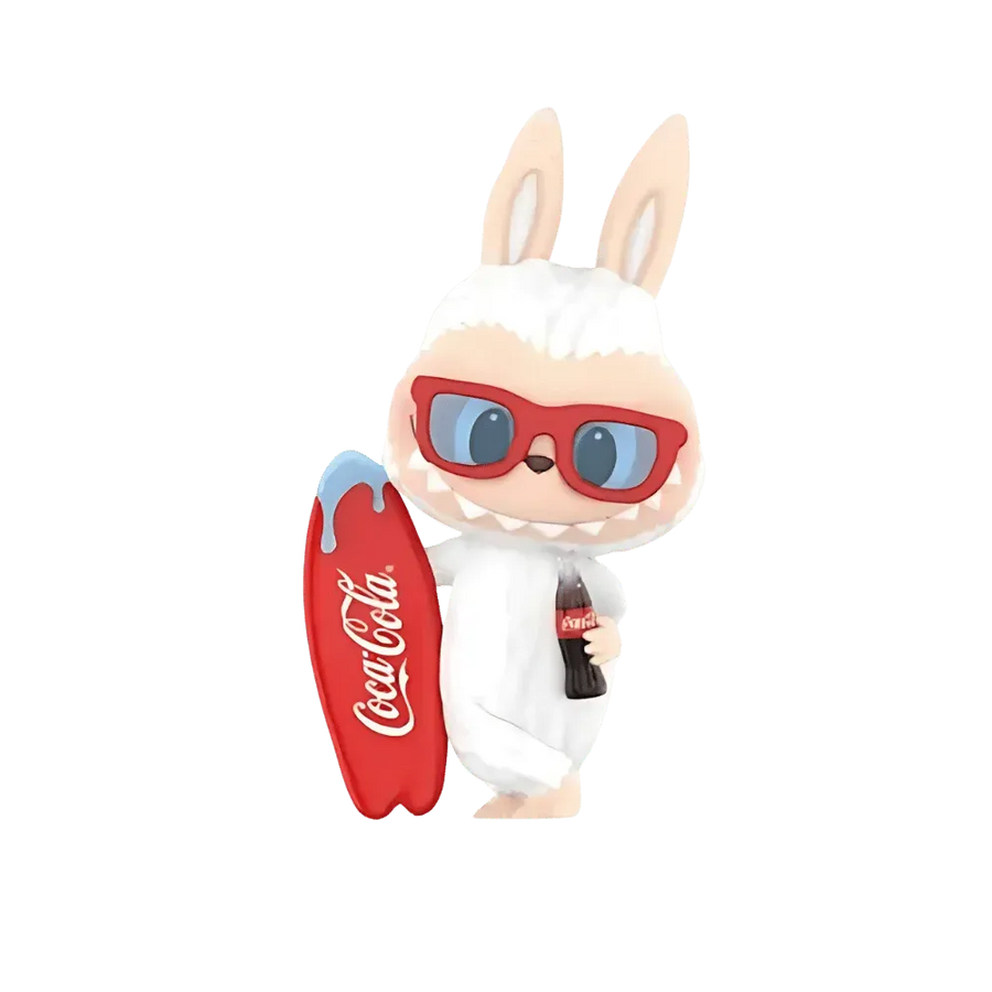 Pop Mart Labubu The Monsters Coca-Cola Series Surf with Me Figure