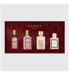 Gucci Mini Luxury Women's Fragrance 4-Piece Gift Set Christmas Limited Edition
