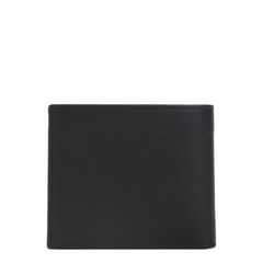 Bifold Leather Wallet - Black
