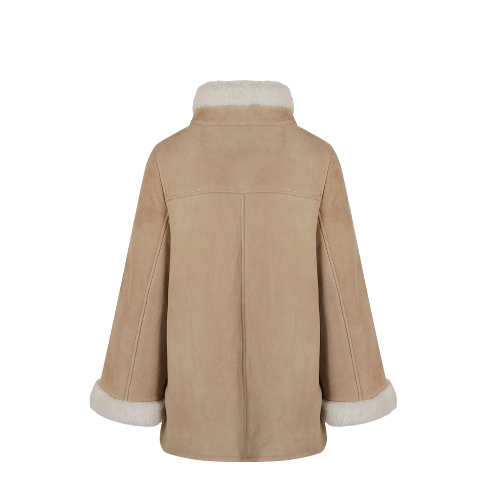 Leather Shealing Cape
