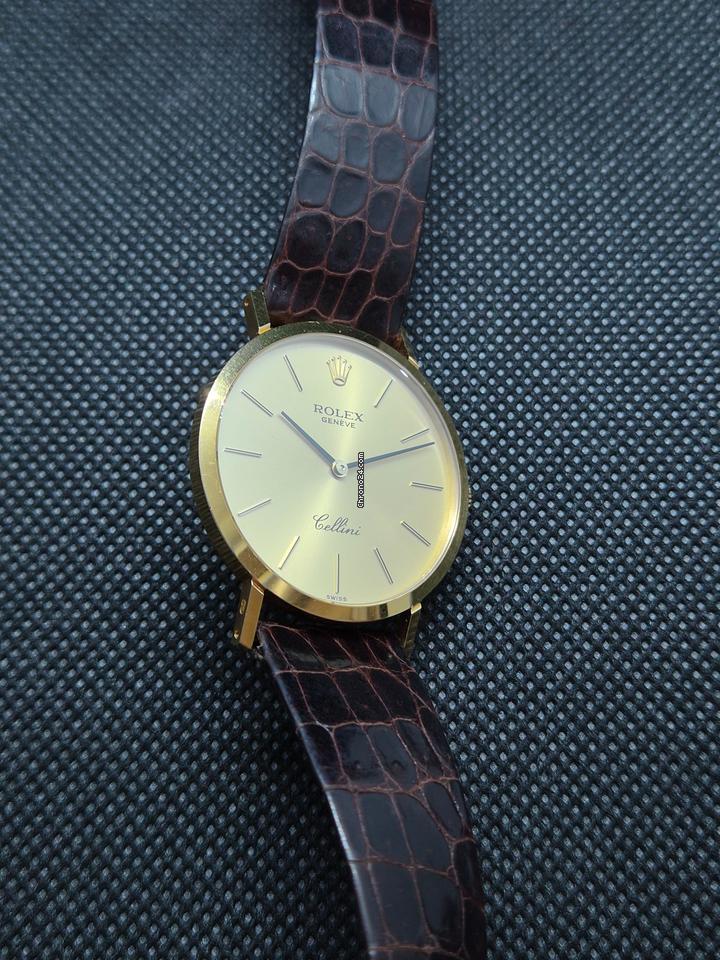 Rolex | Cellini | 4112 | 32 mm | Leather | Manual winding