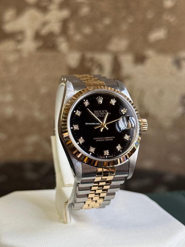Rolex | Datejust | 68273 | Gold/Steel | 31 mm | Gold/Steel | Black | Automatic