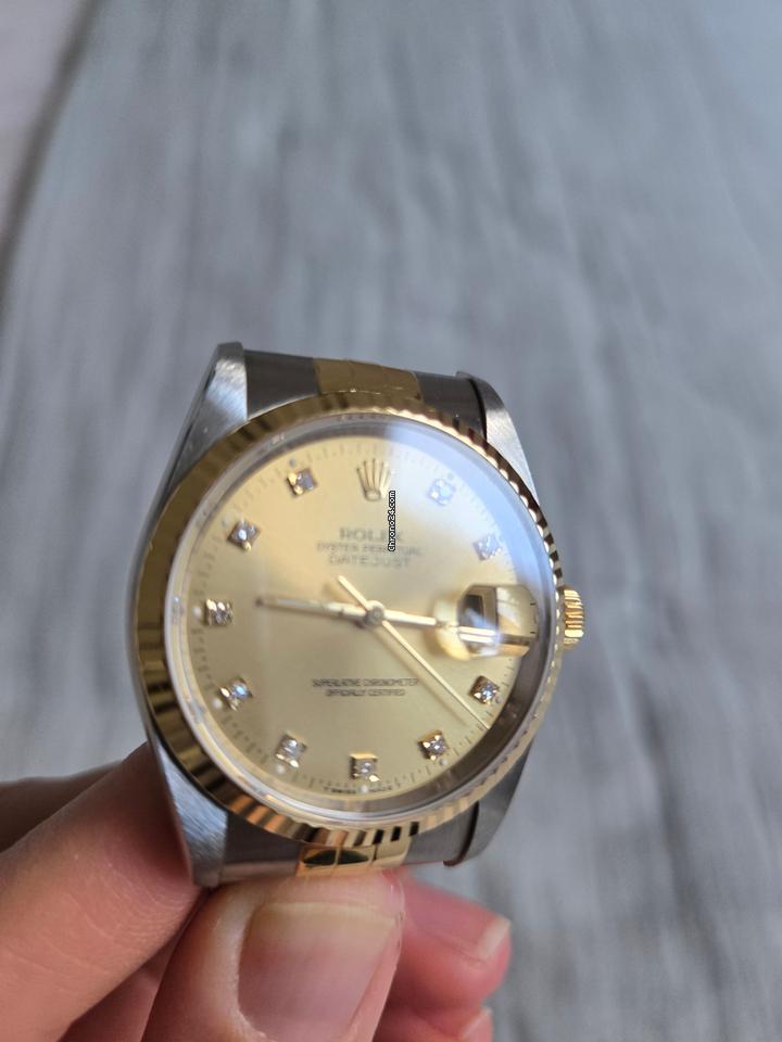 Rolex | Datejust | 16233 | 36 mm | Gold/Steel | Automatic