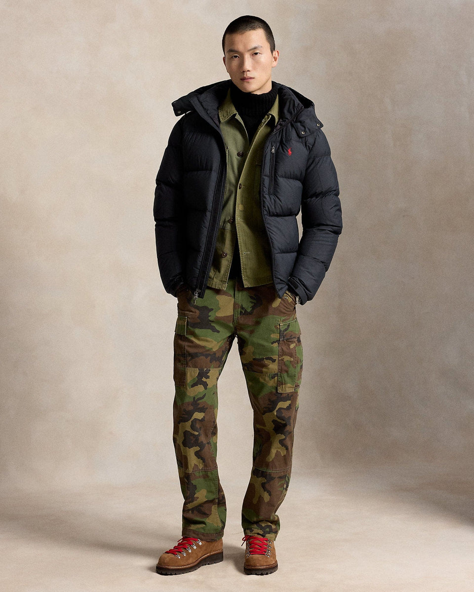 Ralph Lauren Classic Fit Camo Canvas Cargo Pant