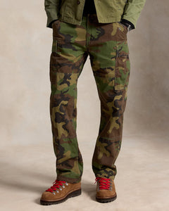 Ralph Lauren Classic Fit Camo Canvas Cargo Pant