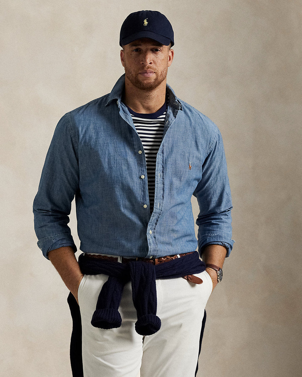 Ralph Lauren Indigo Chambray Shirt