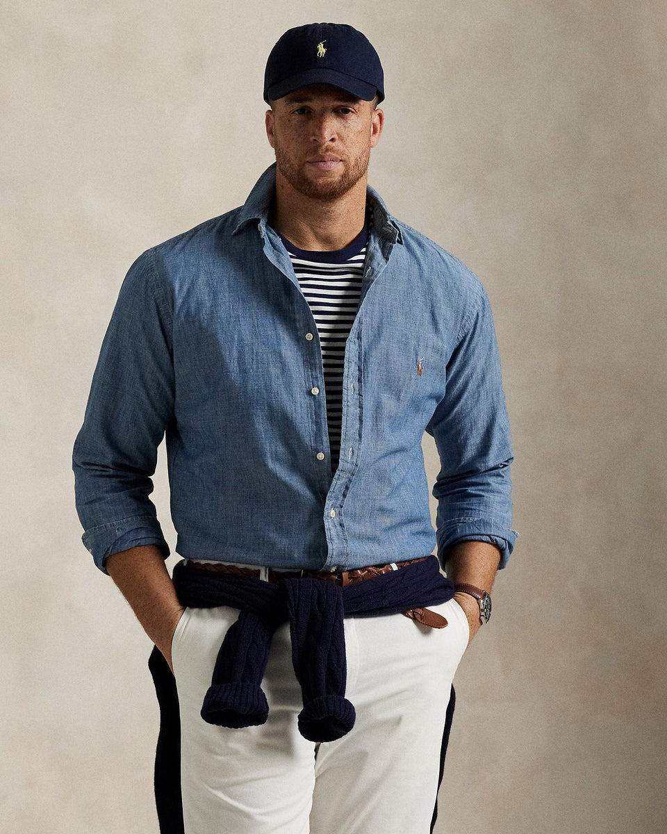 Ralph Lauren Indigo Chambray Shirt