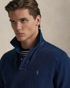Ralph Lauren Classic Fit Indigo Mesh Polo Shirt