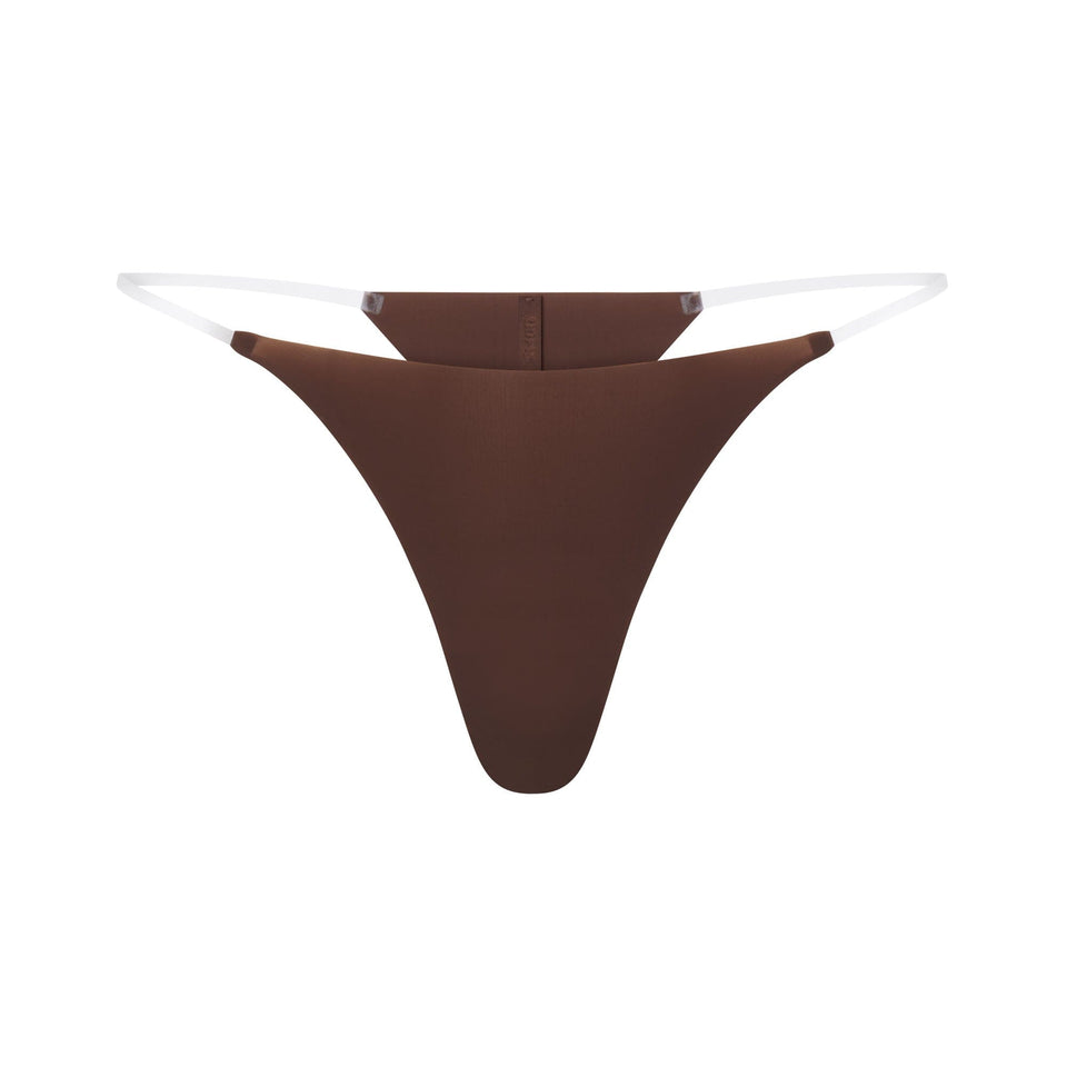Invisible Clear Strap String Thong
