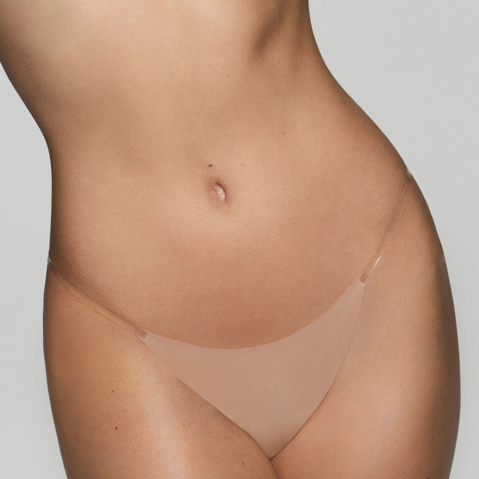 Invisible Clear Strap String Thong