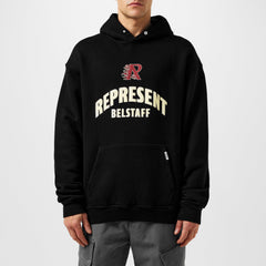 Flame Phoenix Graphic Print Hoodie