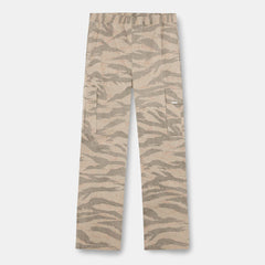 Camo Cotton Cargo Trousers